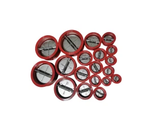 ISO5752 En{1}} API594 ketaus plokštelės atbulinis vožtuvas su raudona spalva